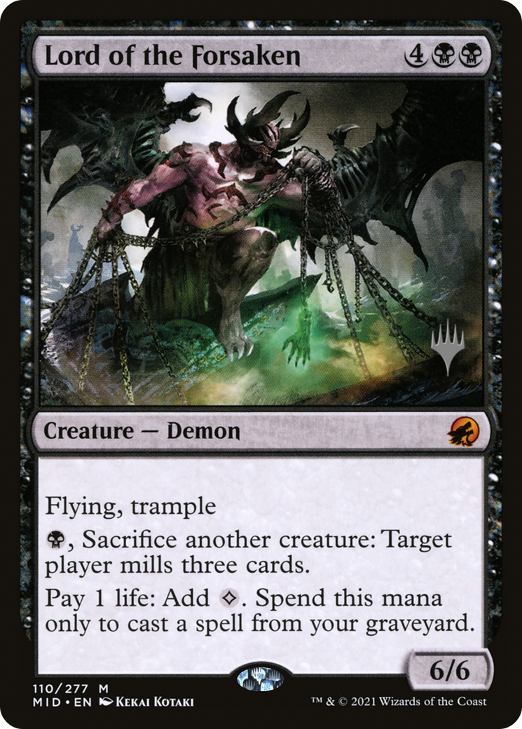 Lord of the Forsaken (Promo Pack) [Innistrad: Midnight Hunt Promos]-1