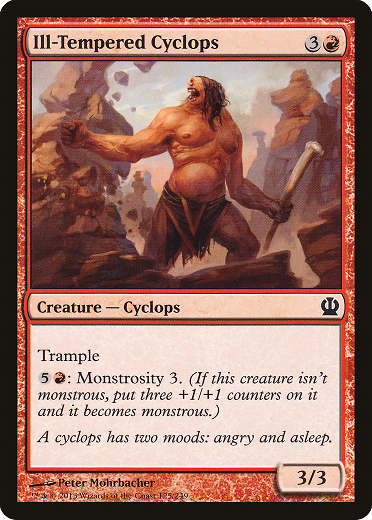 Ill-Tempered Cyclops [Theros]-1