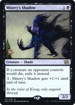 Misery's Shadow [The Brothers' War Prerelease Promos]-1
