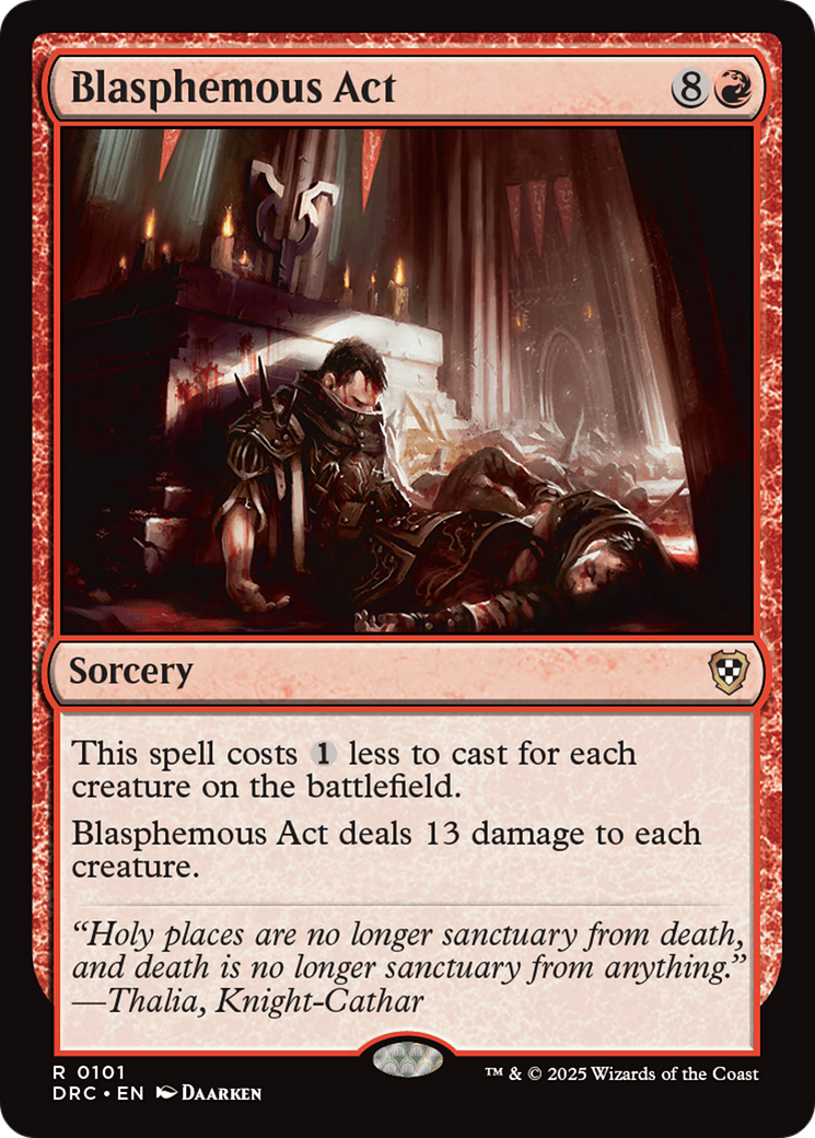Blasphemous Act [Aetherdrift Commander]-1