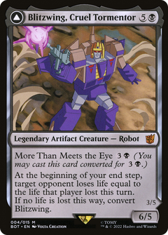 Blitzwing, Cruel Tormentor // Blitzwing, Adaptive Assailant [Transformers]-3