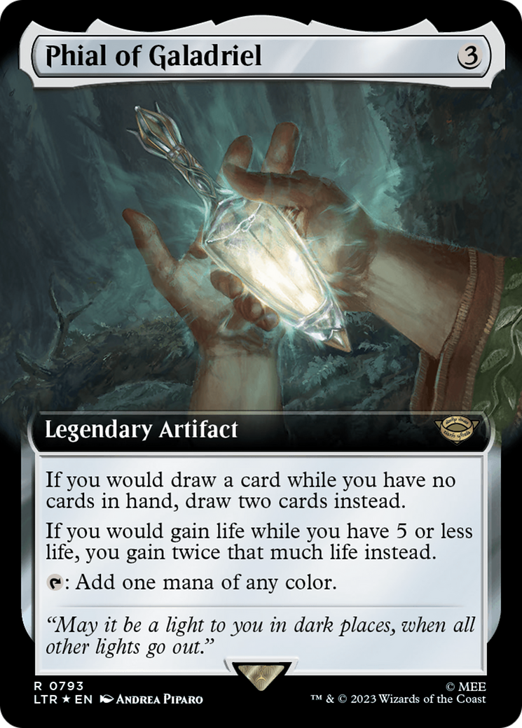 Phial of Galadriel (Extended Art) (Surge Foil) [The Lord of the Rings: Tales of Middle-Earth]-1