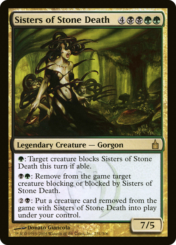 Sisters of Stone Death [Ravnica: City of Guilds]-1