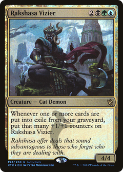 Rakshasa Vizier (Intro Pack) [Khans of Tarkir Promos]-1