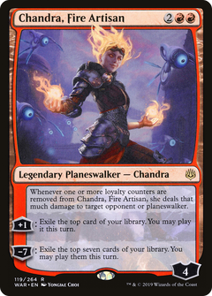 Chandra, Fire Artisan [War of the Spark]-1