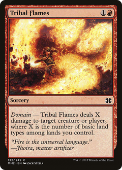 Tribal Flames (MM2-132) - Modern Masters 2015 Foil-1