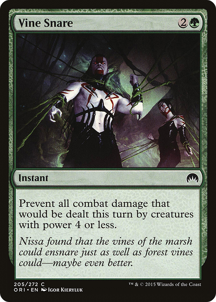 Vine Snare (ORI-205) - Magic Origins Foil-1