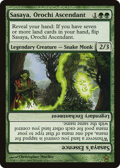 Sasaya, Orochi Ascendant // Sasaya's Essence [Saviors of Kamigawa]-1