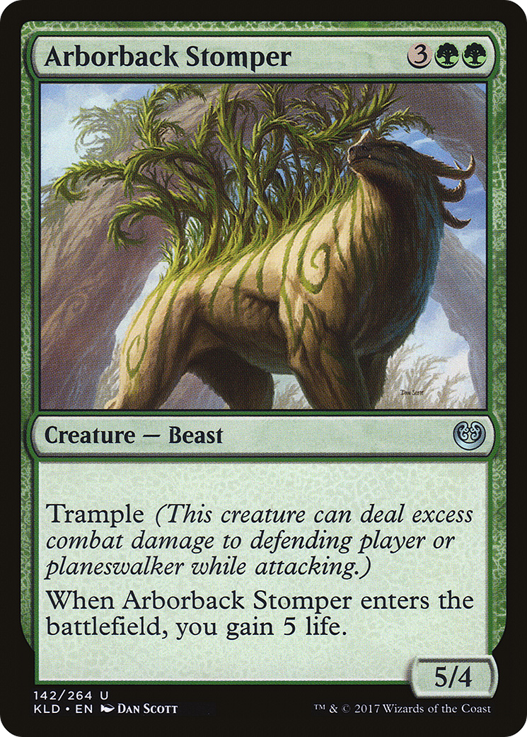Arborback Stomper (KLD-142†) - Kaladesh-1