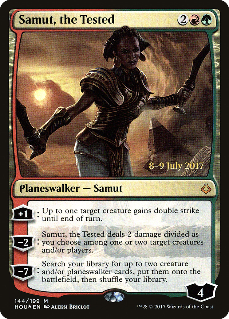 Samut, the Tested [Hour of Devastation Prerelease Promos]-1