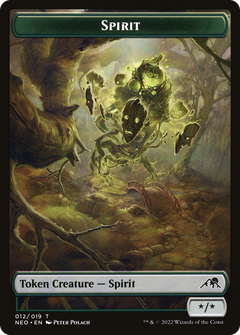 Spirit Token (012) [Kamigawa: Neon Dynasty Tokens]-1