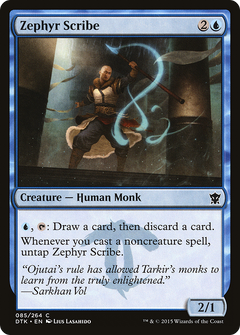Zephyr Scribe (DTK-085) - Dragons of Tarkir-1