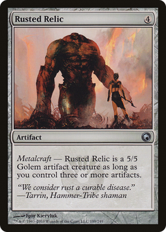Rusted Relic [Scars of Mirrodin]-1
