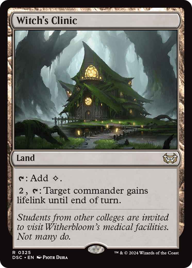 Witch's Clinic (DSC-325) - Duskmourn: House of Horror Commander-1