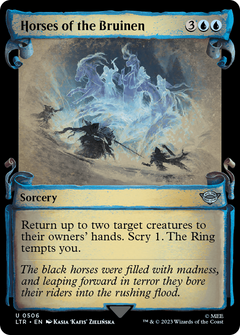 Horses of the Bruinen [The Lord of the Rings: Tales of Middle-Earth Showcase Scrolls]-1