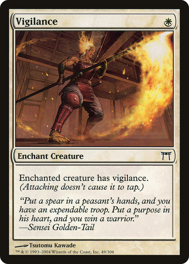 Vigilance (CHK-049) - Champions of Kamigawa-1
