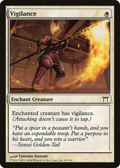 Vigilance (CHK-049) - Champions of Kamigawa Foil-1