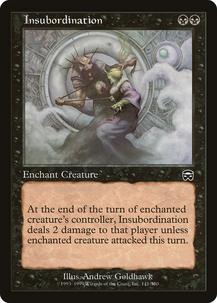 Insubordination [Mercadian Masques]-1
