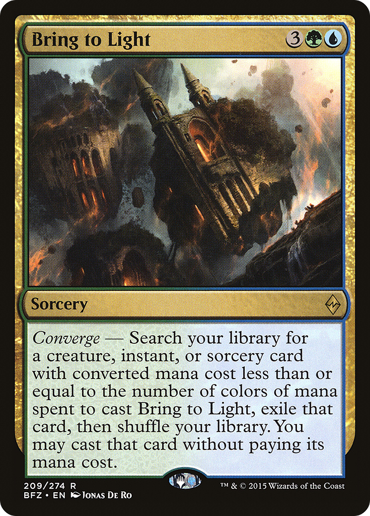 Bring to Light [Battle for Zendikar]-1