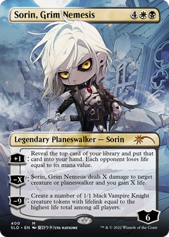 Sorin, Grim Nemesis (Borderless) [Secret Lair Drop Series]-1