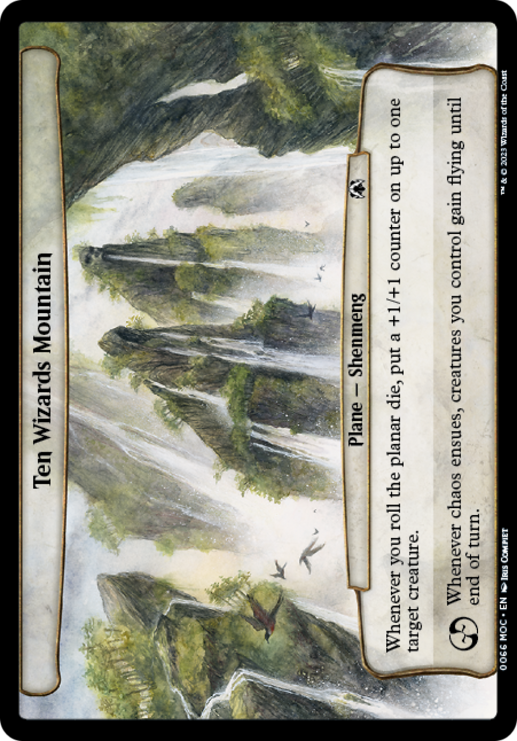 Ten Wizards Mountain [March of the Machine Commander]-1