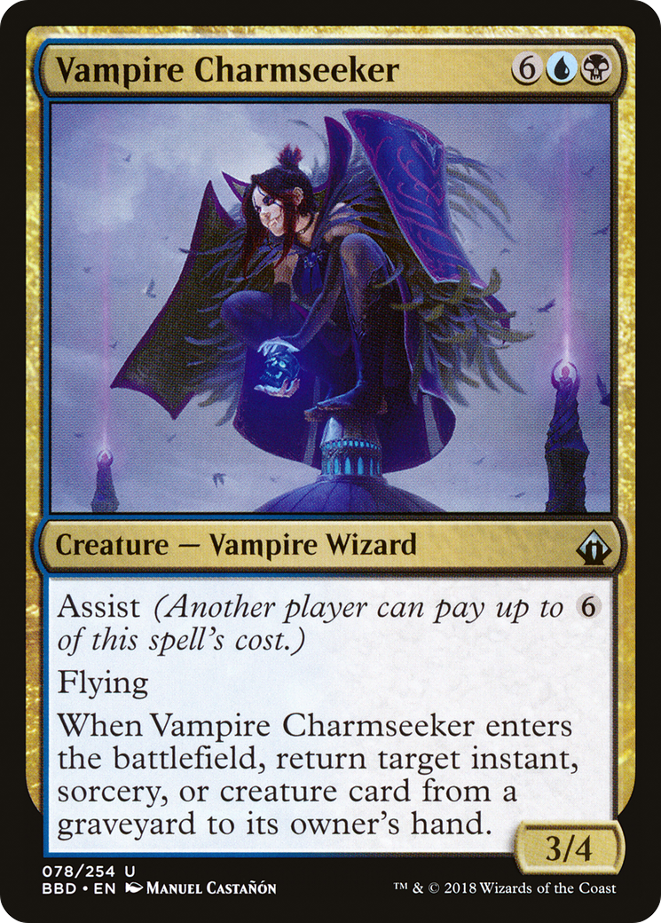 Vampire Charmseeker (BBD-078) - Battlebond Foil-1