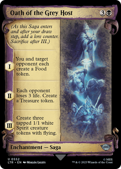 Oath of the Grey Host [The Lord of the Rings: Tales of Middle-Earth Showcase Scrolls]-1