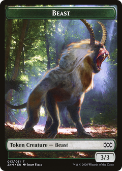 Beast (T2XM-013) - Double Masters Tokens Foil-1