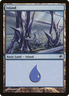 Island (234) [Scars of Mirrodin]-1
