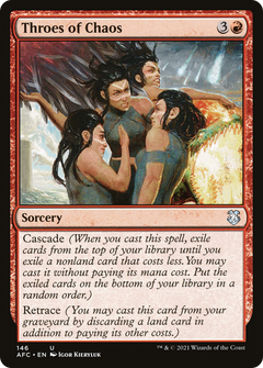 Throes of Chaos (AFC-146) - Forgotten Realms Commander-1