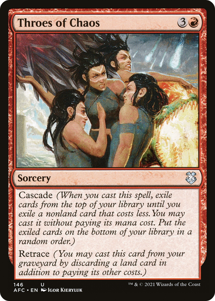 Throes of Chaos (AFC-146) - Forgotten Realms Commander-1