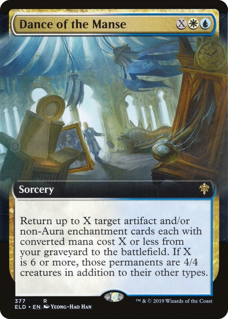 Dance of the Manse (Extended Art) [Throne of Eldraine]-1