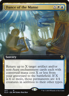 Dance of the Manse (Extended Art) [Throne of Eldraine]-1