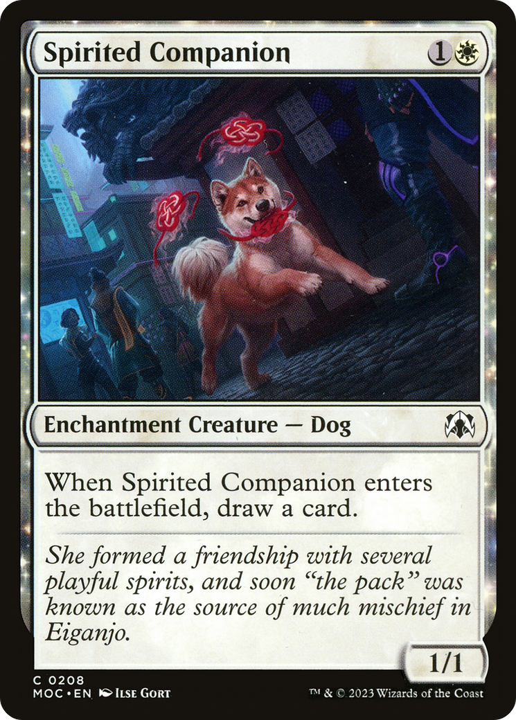 Spirited Companion [March of the Machine Commander]-1