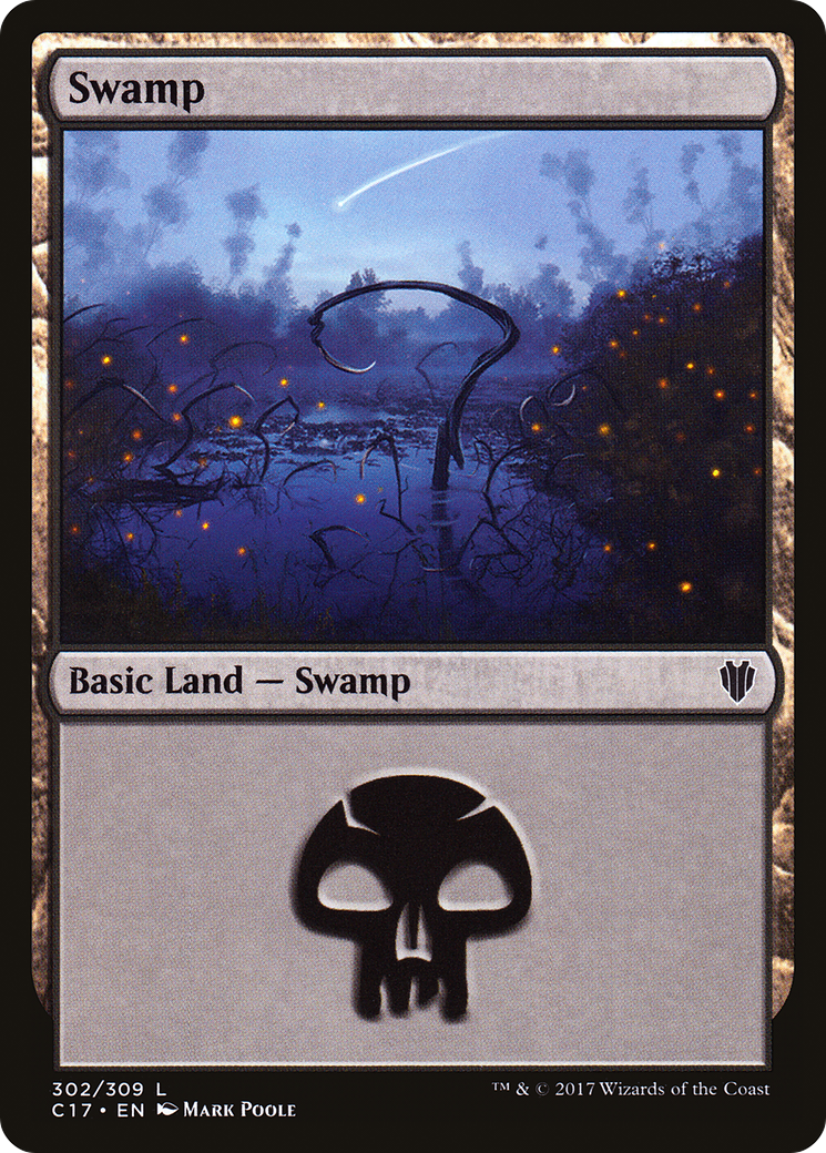 Swamp (302) [Commander 2017]-1