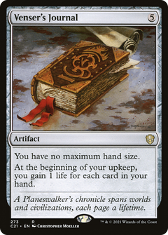 Venser's Journal (C21-273) - Commander 2021-1