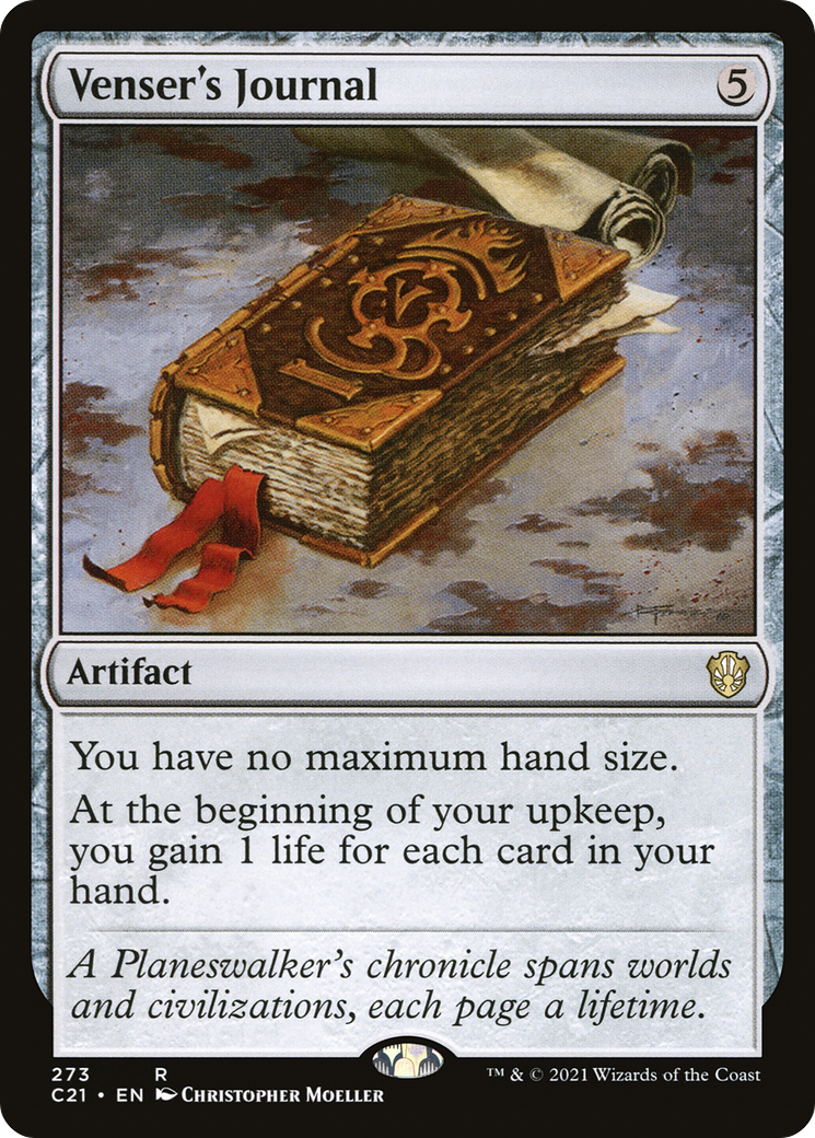 Venser's Journal (C21-273) - Commander 2021-1