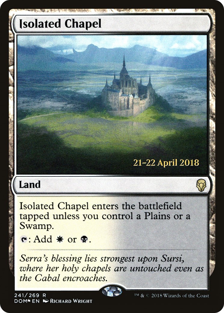 Isolated Chapel [Dominaria Prerelease Promos]-1