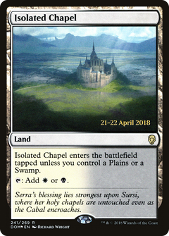 Isolated Chapel [Dominaria Prerelease Promos]-1
