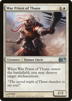 War Priest of Thune (M13-039) - Magic 2013 Foil-1