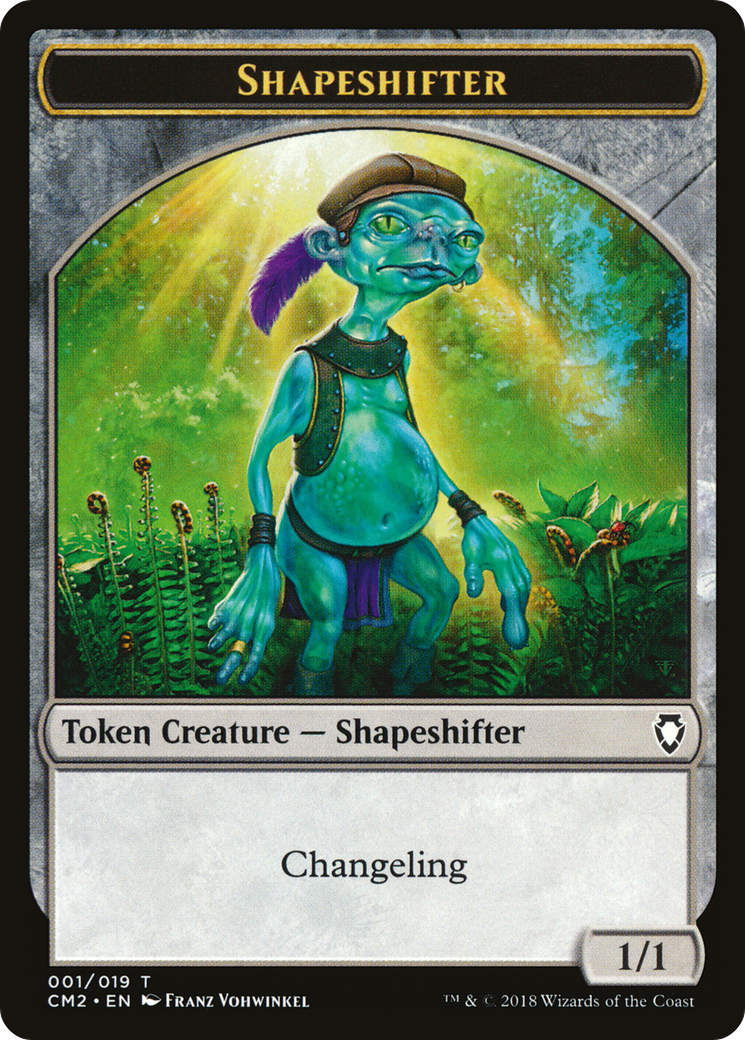 Shapeshifter Token [Commander Anthology Volume II Tokens]-1