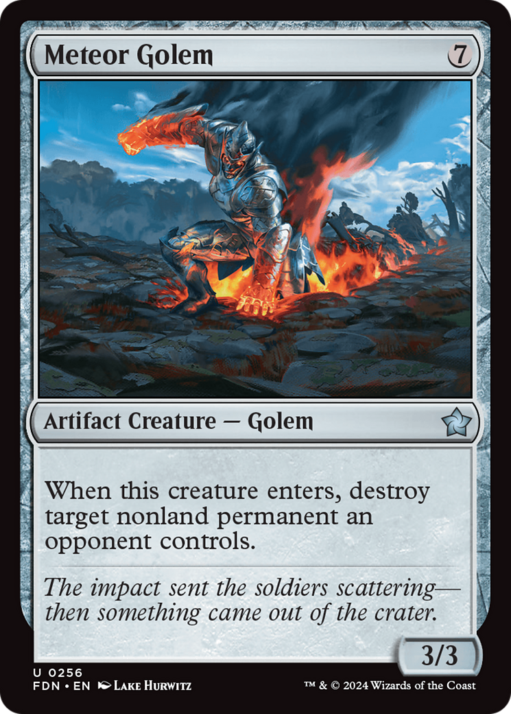 Meteor Golem [Foundations]-1