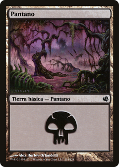 Swamp (Spanish) - "Pantano" (214) (PS11-214) - Salvat 2011-1