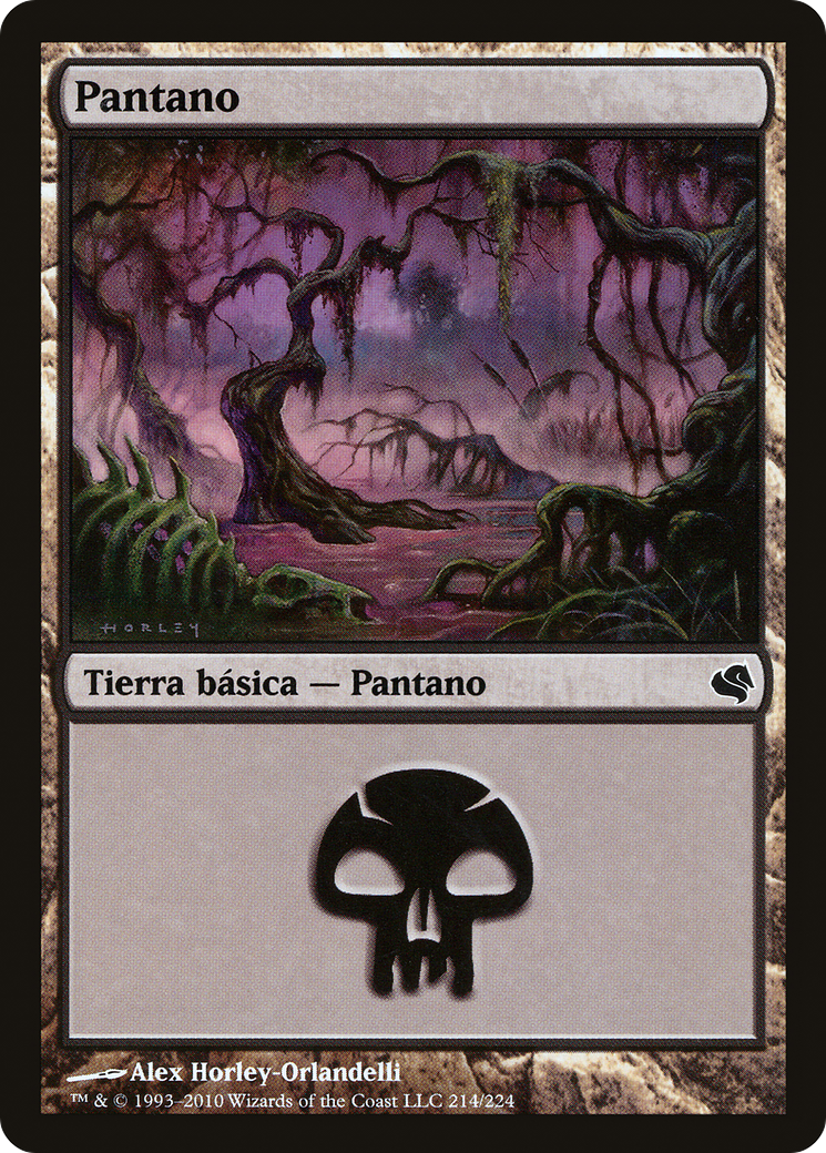 Swamp (Spanish) - "Pantano" (214) (PS11-214) - Salvat 2011-1