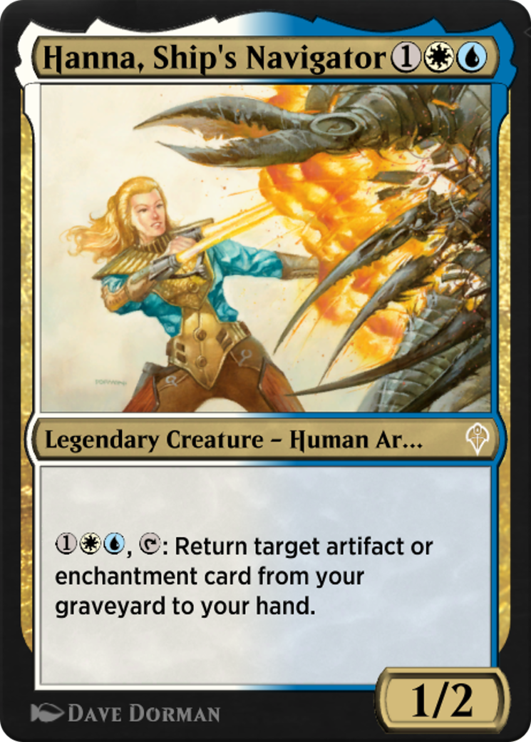 Hanna, Ship's Navigator (PANA-105) - MTG Arena Promos-1