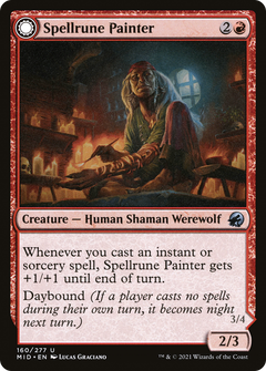 Spellrune Painter // Spellrune Howler [Innistrad: Midnight Hunt]-3