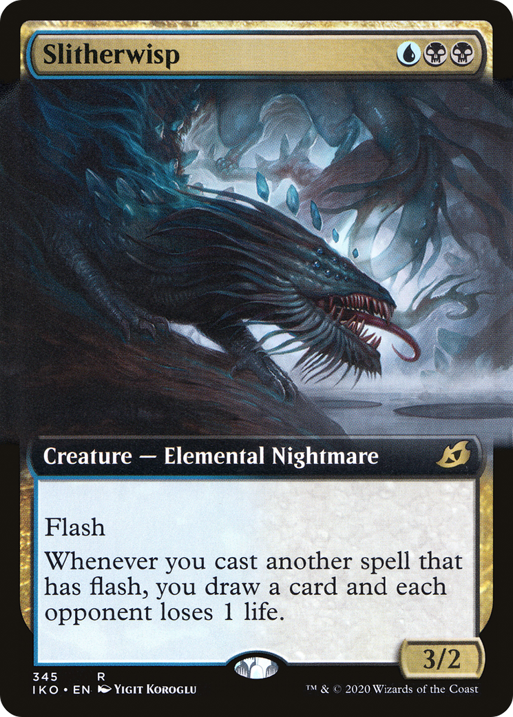 Slitherwisp (Extended Art) [Ikoria: Lair of Behemoths]-1