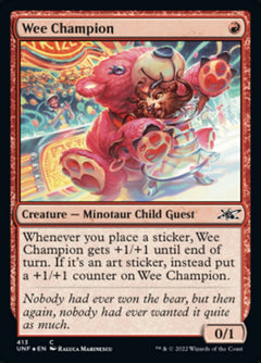 Wee Champion (Galaxy Foil) [Unfinity]-1