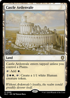 Castle Ardenvale [Bloomburrow Commander]-1