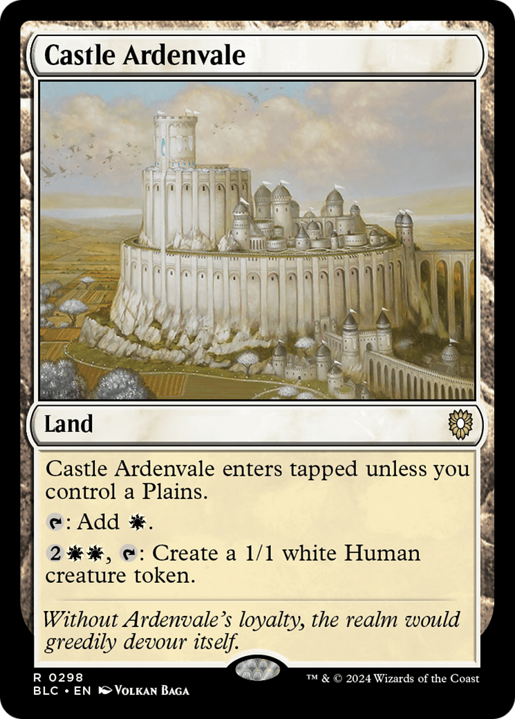 Castle Ardenvale [Bloomburrow Commander]-1